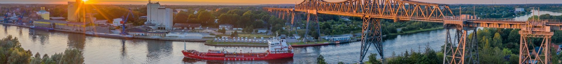 Eisenbahn-Hochbrücke Panorama